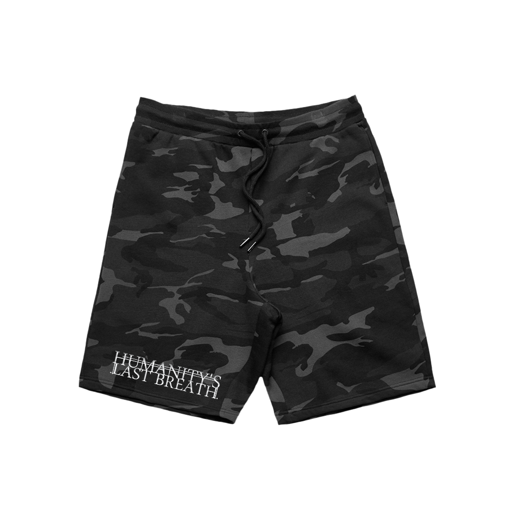 Embroidered Camo T-Shirt and Shorts
