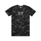 Embroidered Camo T-Shirt and Shorts