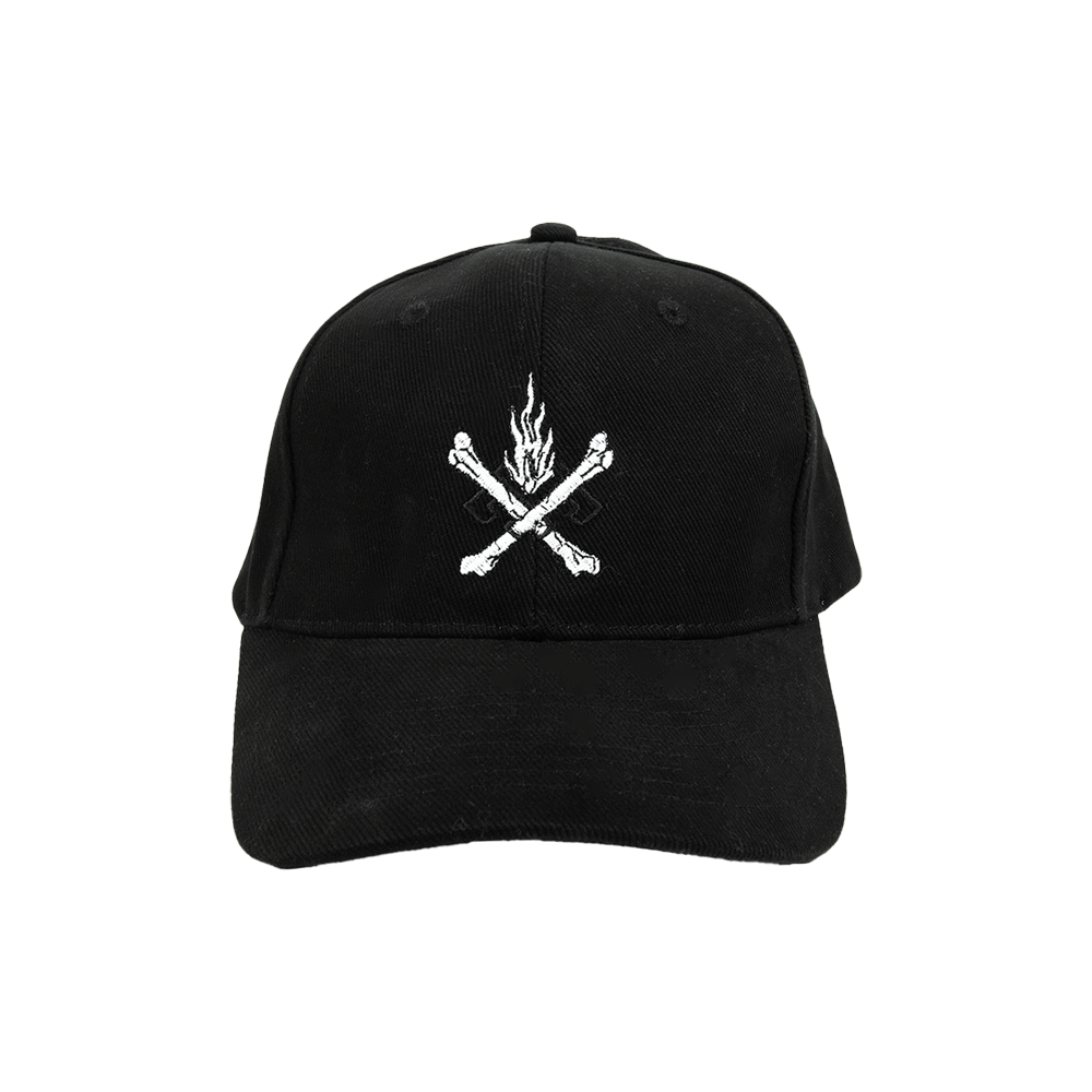 Fire and Bones Cap - Black